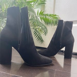 ALDO Aurella Black Heeled Boot Black Size 10